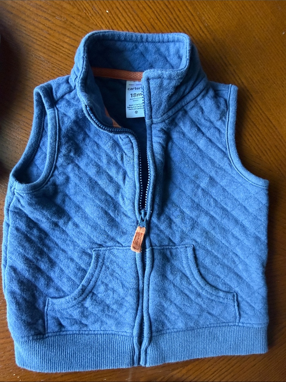 4 Neutral Sherpa Jacket and Sweater, Vest bundle 18M - Picture 4 of 5